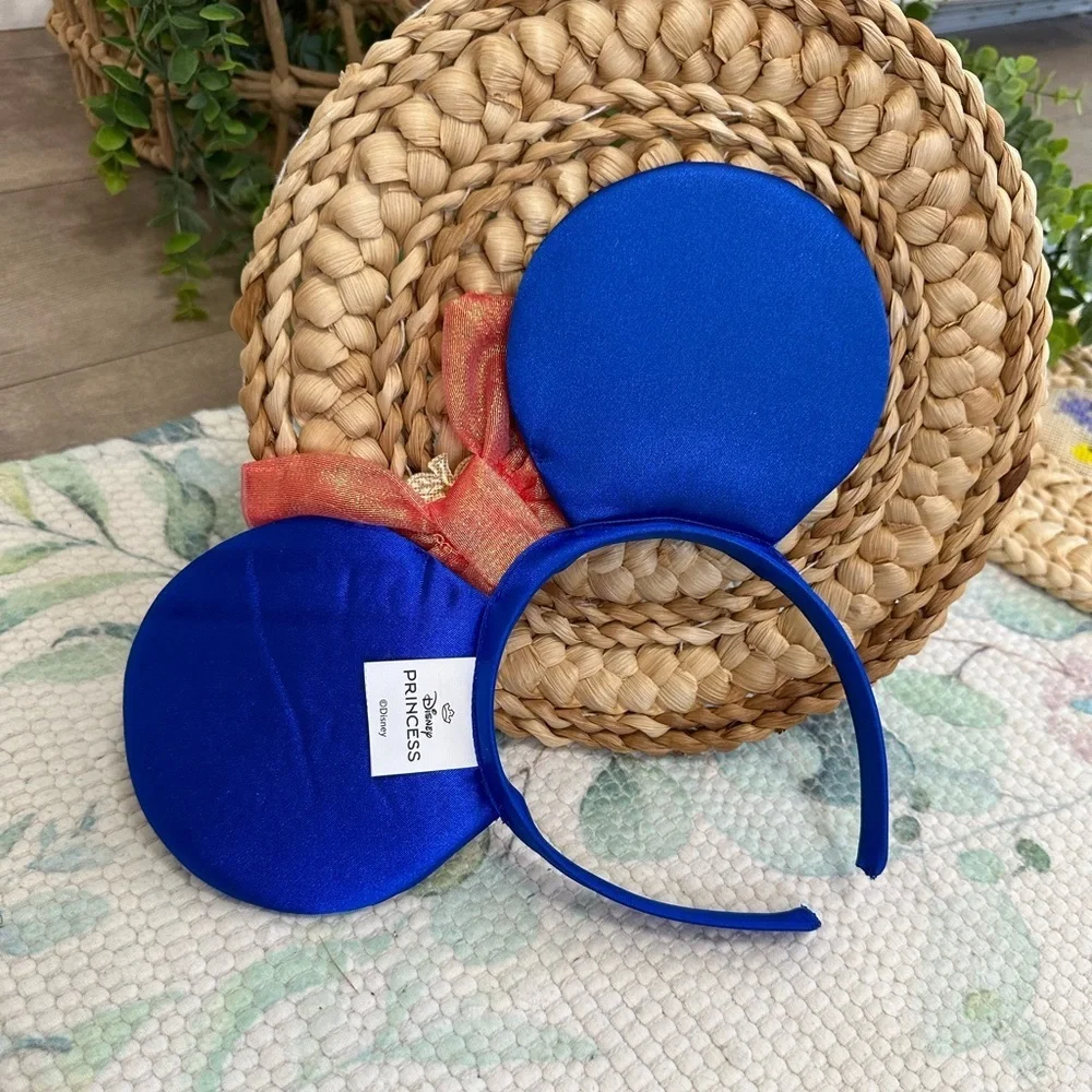 Colorful Mouse Ears Headband with Bow